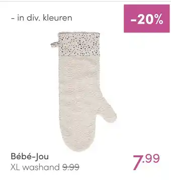 Baby & Tiener Bébé-Jou XL washand aanbieding