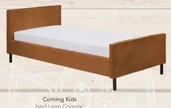 Baby & Tiener Coming Kids bed Lenn Cognac aanbieding