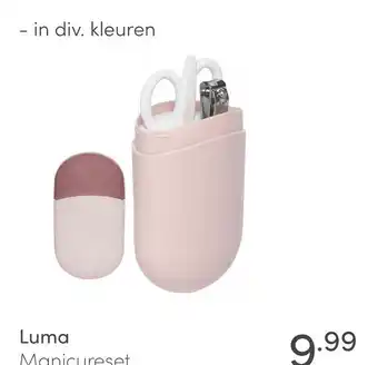 Baby & Tiener Luma Manicureset aanbieding