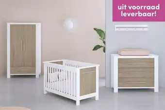 Baby & Tiener babykamer Noël wit/grijs aanbieding