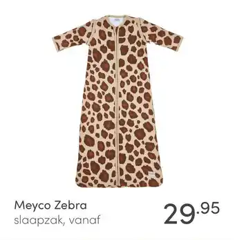 Baby & Tiener Meyco Zebra slaapzak aanbieding