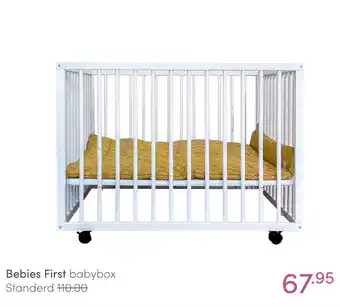 Baby & Tiener Bebies First babybox Standerd aanbieding