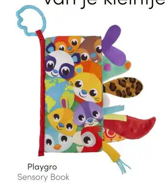 Baby & Tiener Playgro Sensory Book aanbieding