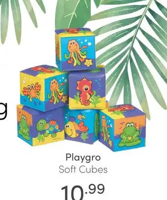 Baby & Tiener Playgro Soft Cubes aanbieding