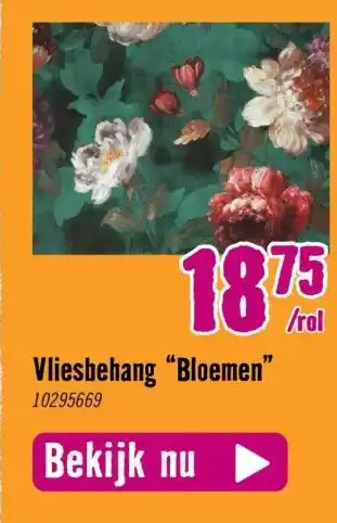 Hornbach Vliesbehang "bloemen" 10295669 aanbieding