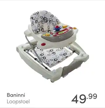 Baby & Tiener Baninni Loopstoel aanbieding