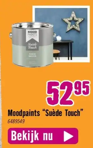 Hornbach Moodpaints "suède touch" 6489549 aanbieding