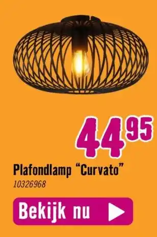 Hornbach Plafondlamp "curvato" 10326968 aanbieding