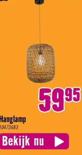 Hornbach Hanglamp 10473683 aanbieding