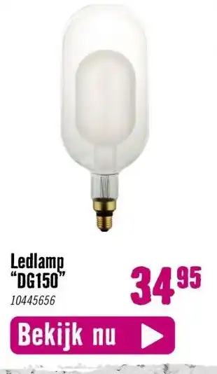 Hornbach Ledlamp "dg150" 10445656 aanbieding