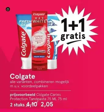 Etos Colgate 2 stuks aanbieding