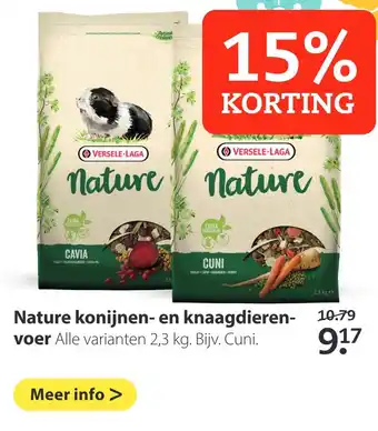 Boerenbond Nature konijnen- en knaagdieren aanbieding