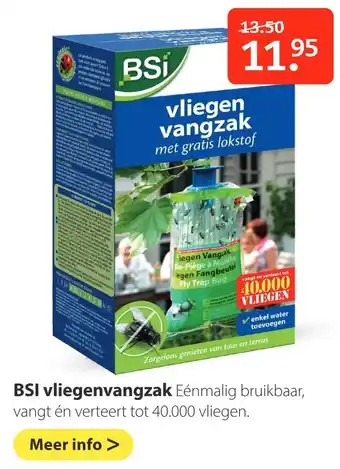 Boerenbond BSI vliegenvangzak aanbieding