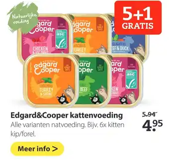 Boerenbond Edgard&Cooper kattenvoeding aanbieding