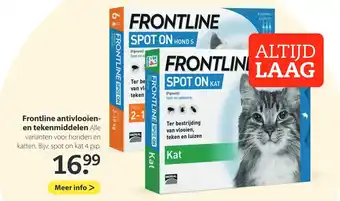 Boerenbond Frontline antivlooien aanbieding