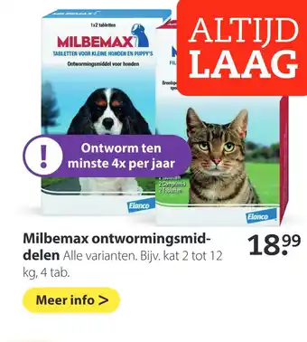 Boerenbond Milbemax aanbieding