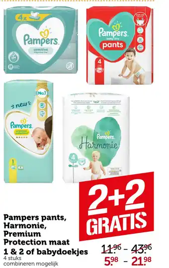 Coop Pampers aanbieding