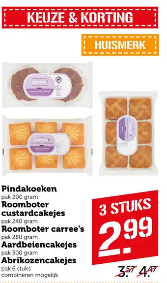 Coop Pindakoeken aanbieding