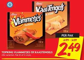 Dekamarkt Topking Vlammetjes Of Kaastengelsa aanbieding