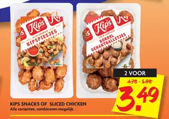 Dekamarkt Kips Snacks Of Sliced Chicken aanbieding