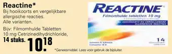 De Online Drogist Reactine aanbieding