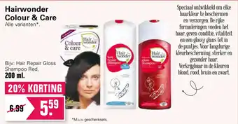 De Online Drogist Hairwonder Colour & Care aanbieding