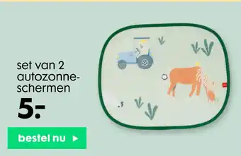 HEMA set van 2 S autozonneschermen aanbieding