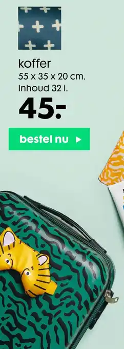 HEMA koffer aanbieding