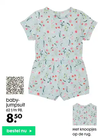 HEMA baby- jumpsuit aanbieding