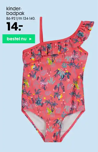 HEMA kinderbadpak aanbieding