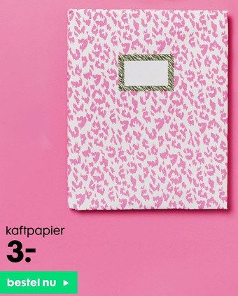 HEMA kaftpapier aanbieding