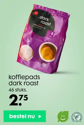 HEMA koffiepads dark roast aanbieding