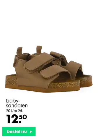 HEMA babysandalen aanbieding