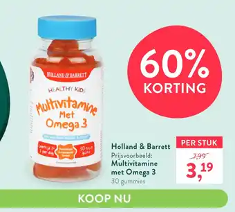 Holland & Barrett Multivitamine met Omega 3 aanbieding