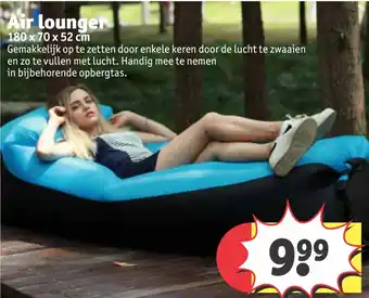 Kruidvat Air lounger aanbieding