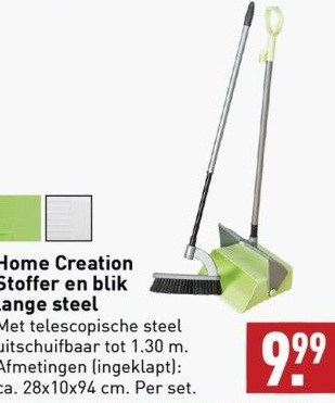 Stoffer en blik met lange steel - Schoonmaakmiddelen kopen