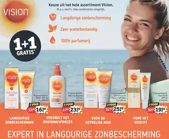 Kruidvat Keuze uit het hele assortiment Vision. aanbieding