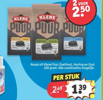 Kruidvat Klene Puur aanbieding