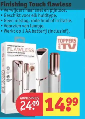 Kruidvat Finishing Touch flawless Loor aanbieding