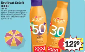 Kruidvat Kruidvat Solait XXXL aanbieding