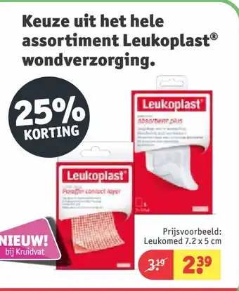 Kruidvat Leukomed 7.2 x 5 cm aanbieding