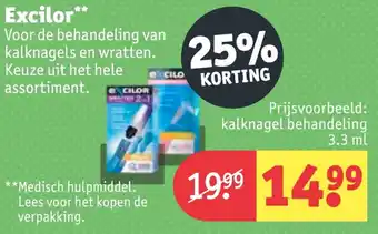 Kruidvat Excilor aanbieding