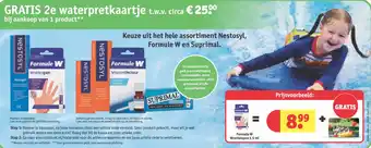 Kruidvat Gratis 2e waterpretkaartje aanbieding