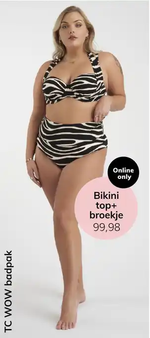 MS Mode Bikini top+ broekje aanbieding