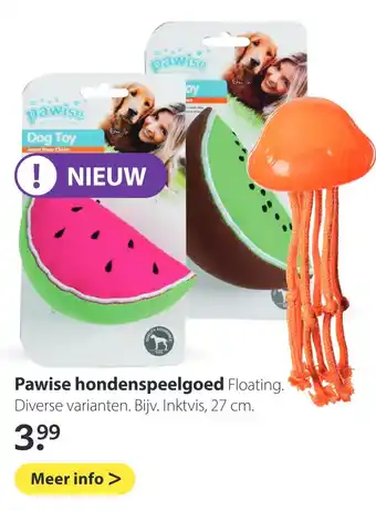 Pets Place Pawise hondenspeelgoed aanbieding