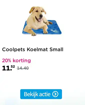 Plein.nl Coolpets Koelmat Small 40 x 30 cm aanbieding