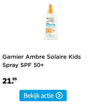 Plein.nl Garnier Ambre Solaire Kids Spray aanbieding