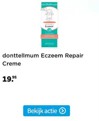 Plein.nl donttellmum Eczeem Repair Creme 50 aanbieding