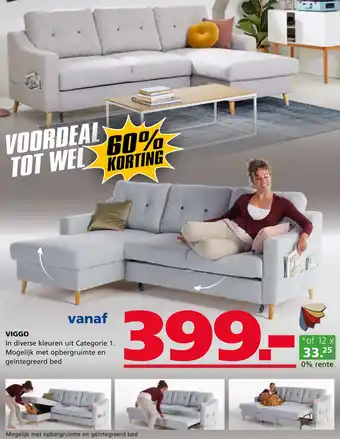 Seats and Sofas Viggo aanbieding