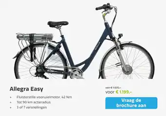 Stella fietsen Allegra Easy aanbieding